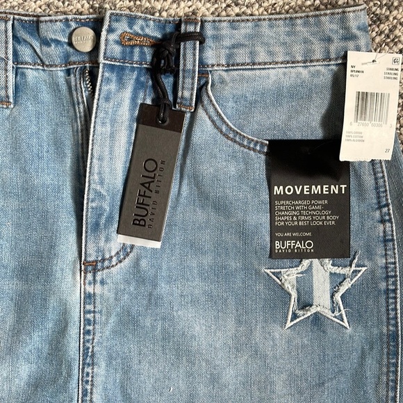 🌟Womens Buffalo denim high rise skirt- Size 27 🌟 - Picture 5 of 6